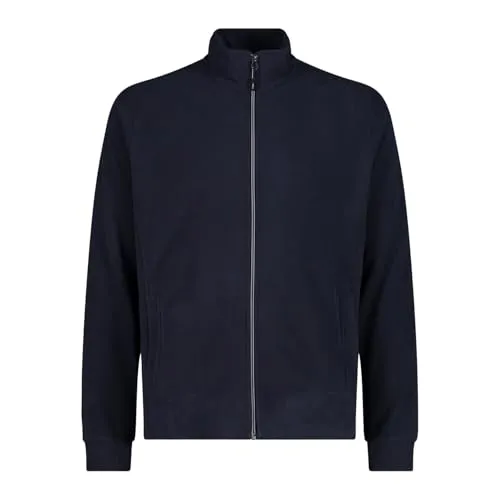 CMP Herren Jacke S, blau - Fleecejacke für kühle Wandertage - Funktionsjacken aus mitteldickem Arctic Fleece, ideal für angenehme Wandertage und Outdoor-Aktivitäten.