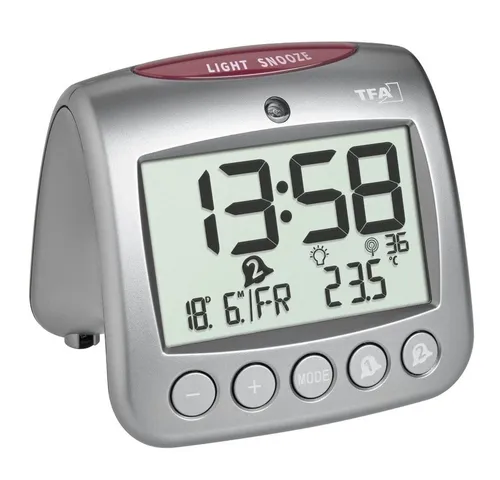 Funkwecker Sonio 2 TFA 60.2559.54 in grau von TFA Dostmann