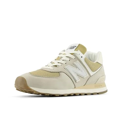 NEW Balance 574 Sneaker - Stylische Sneaker in dunklen Silbertönen. Leicht und bequem für den ganzen Tag. Strapazierfähige Gummisohle sorgt für guten Halt auf verschiedenen Oberflächen. Ideal für modebewusste Träger, die Komfort und Design schätzen.