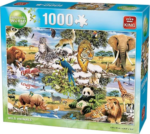 KING - Puzzle 1000 Teile Die Wunder der Natur -  - KING05481