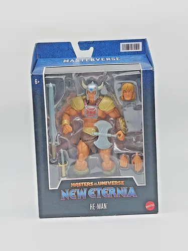 Mattel HDR37 - Master of the Universe - New Eternia - He-Man, Actionfigur