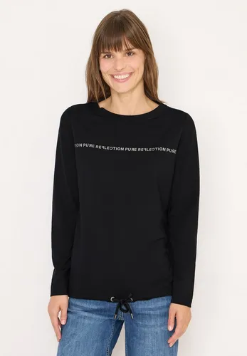 CECIL Langarmshirt im soften Baumwoll-Mix