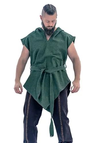 Leonardo Carbone® Waldläufer Tunika Aldon Unisex in grün von Leonardo Carbone