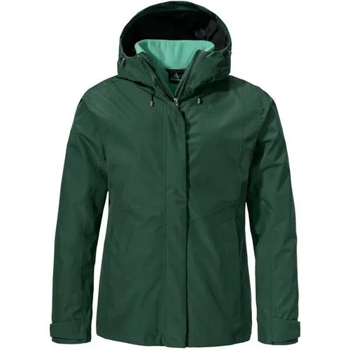 Schöffel Damen Style Okere 3in1 Jacke (Größe 3XL, türkis) - Funktionsjacken mit vielseitigem 3-in-1-System, ideal für alle Wetterbedingungen und Outdoor-Aktivitäten.