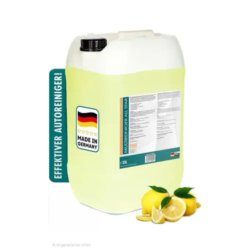 INOX Multireiniger All Star 25 L Kanister - Autopflege & Motorradpflege: Effektiver Aktivreiniger für Polster, Leder und Teppiche, entfernt hartnäckige Verschmutzungen und frischt Farben auf.