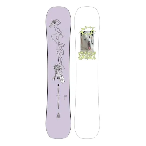 BURTON GOOD COMPANY WIDE Snowboard 2026 - 159W - Snowboard für alle Terrains mit True Twin Shape und Camber Vorspannung. Perfekte Kontrolle und energiegeladene Kurven für Rider, die Geschwindigkeit und Präzision lieben.