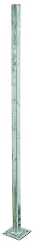 Alberts Universalpfosten 1020 mm, 30 x 30 mm eckig - Gartenzäune: Robuster, feuerverzinkter Universalpfosten zum Aufschrauben, ideal für Geländer und Zäune, sorgt für Stabilität und Langlebigkeit.