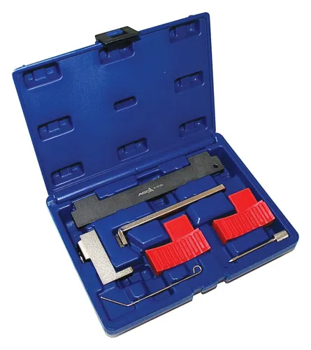 ASTA Arretierwerkzeug Nockenwelle für OPEL A-1618O - Autoteile Set mit 7 hochwertigen Werkzeugen im praktischen Kunststoffkoffer, ideal für präzise Motorreparaturen an verschiedenen OPEL Motorcodes.