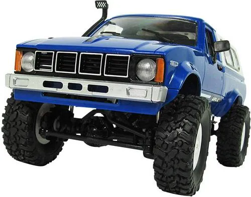 Amewi Offroad-Truck Blau Brushed 1:16 RC Modellauto - RC-Modelle mit Allradantrieb und Metallrahmen für maximalen Fahrspaß auf jedem Untergrund! Inklusive LED Lichteinheit und vollwertigen Stoßdämpfern.