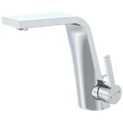 Steinberg Serie 260 Waschtischarmatur 26010001 - Waschtischarmatur mit 158mm Ausladung, hochwertiger Keramikkartusche und flexiblen 3/8' Schläuchen für eine Durchflussmenge von 55 l/min - ideal für modernes Badezimmer.