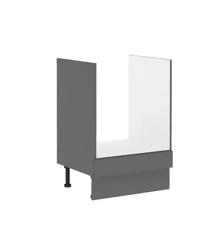 Herdumbauschrank 60 cm NESSA Anthrazit - Herdumbauschrank 60 cm für Einbauherde, höhenverstellbare Füße für perfekte Anpassung, ideal für Küchenmodelle NESSA, SCANDI und mehr.