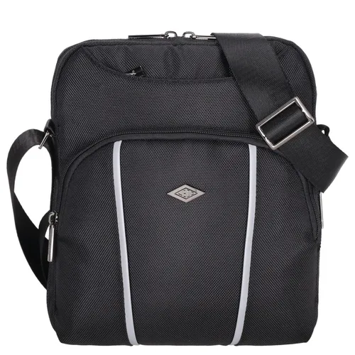 WEDO Umhängetasche Business Kunstfaser schwarz 595601 - Stylische Umhängetasche aus Kunstfaser in elegantem Schwarz, leicht und ideal für Business und Freizeit. Perfekt für den täglichen Gebrauch!