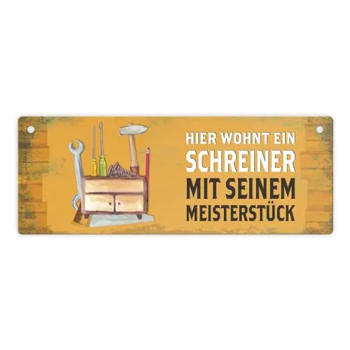 Produktbild Hier wohnt ein Schreiner