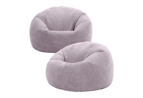 Icon Kingston Sitzsack Cord Lila in lila von Icon