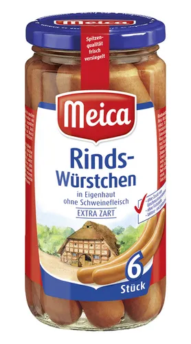 Meica Rindswürstchen Zart & Knackig 6x30g