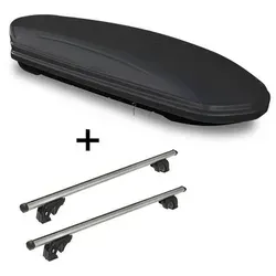 Dachbox MAA460L und Dachträger LION1 für Mazda Demio 96-02
