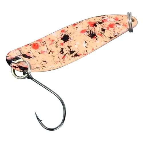 FTM Spoon Hammer 3,3cm 2,4g - Forellenblinker, Farbe:orange Camou/schwarz