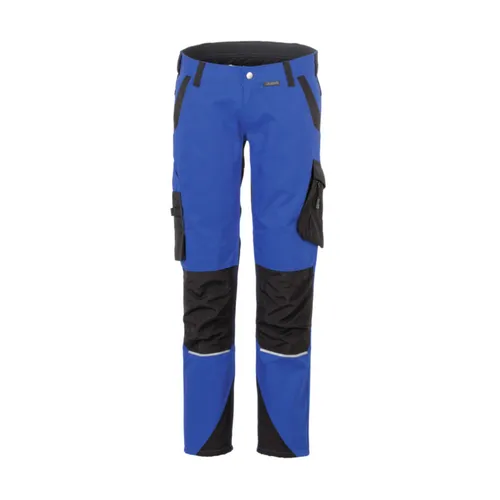 Planam 6412040 Norit Damen Bundhose, Kornblau/Schwarz, Größe 40 - Arbeitshosen aus 95% Polyester und 5% Elastan, bieten hohen Tragekomfort und Bewegungsfreiheit für den Arbeitsalltag.