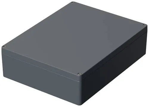 Bopla EUROMAS A 175 Montagerückgehäuse - Industrie-Gehäuse 400 x 310 x 110 mm, mit eingeschäumter Deckeldichtung und unverlierbaren Schrauben, ideal für Wandmontage.