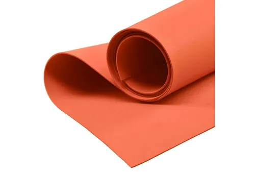 maDDma Moosgummi ab 0,5m Moosgummi 90cm breit Schaumgummi, orange