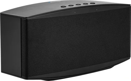 Blaupunkt MR 100 WLAN Lautsprecher - 30W RMS, Chromecast & Bluetooth - Multiroom Lautsprecher mit 30W RMS, ideal für Smart Homes. Genießen Sie kabellose Freiheit mit Bluetooth und WLAN in elegantem Schwarz.