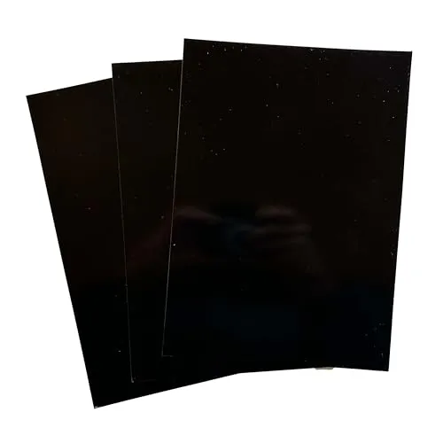 Strong Magnets Neodym PVC Magnetfolie – Extra stark - dezent, praktisch & flexibel zuschneidbar - schwarz - 1 Stück