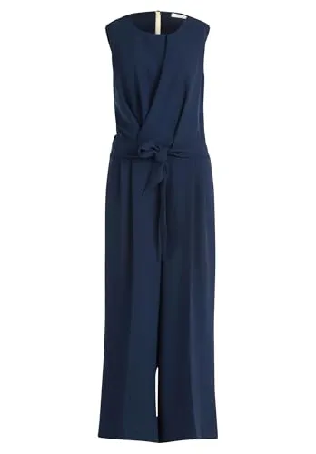 Betty & Co Damen Jumpsuit ohne Arm Dunkelblau, 44 - Eleganter Jumpsuit für Damen von Betty & Co, ideal für besondere Anlässe. Hochwertige Materialien und bequeme Passform garantieren Stil und Komfort.