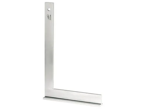 Helios Preisser Schlosserwinkel mit Anschlag 600 x 330 mm - Multimeter, aus Spezialstahl, ideal für präzise Winkelprüfungen im Stahl- und Metallbau, verzinkt für Langlebigkeit.