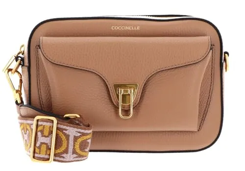 Coccinelle Beat Umhängetasche Leder 21 cm - stilvoll und elegant - Handtaschen aus hochwertigem Leder, ideal für jeden Anlass und mit praktischem Schulterriemen für optimalen Tragekomfort.