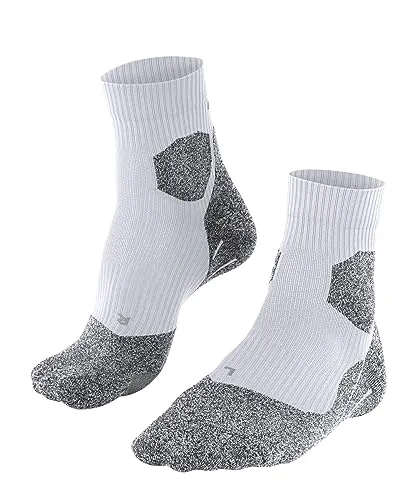 FALKE Damen Laufsocken RU Trail Grip W So Funktionsmaterial antiblasen 1 Paar, Weiß White 2000, 35-36