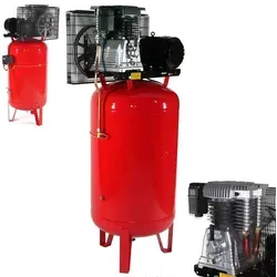 Apex Kompressor 7,5PS 950/11/270-St K30 - Leistungsstarker Werkstattkompressor - Robuster 2-Zylinder Druckluftkompressor mit 7,5 PS und 11 bar, ideal für Industrie und Werkstatt. Langlebig und leise mit optimaler Kühlung und vollautomatischem Betrieb.