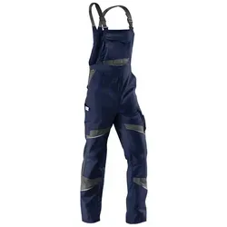 Kübler ActiviQ Latzhose 3250 dunkelblau/anthrazit Größe 29 - Latzhose für Handwerk und Industrie, ergonomisch geschnitten mit CORDURA-Verstärkungen für langlebige Nutzung und Bewegungsfreiheit. Ideal für professionelle Anwendungen.