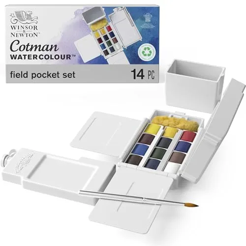 Winsor & Newton Cotman Field Box Aquarellfarben Set