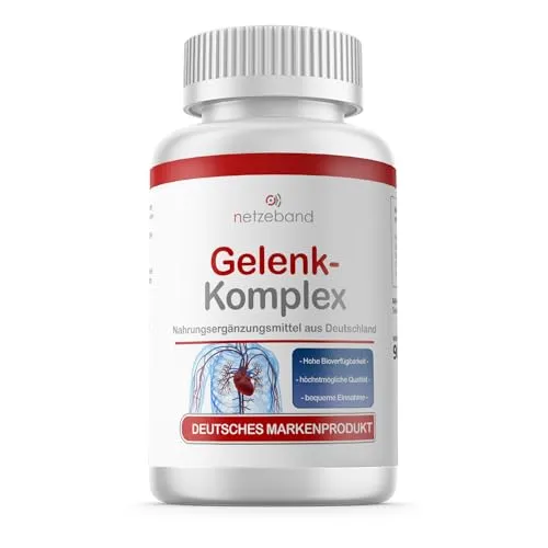 Gelenk Komplex Hochwertige Matrix mit Kollagen + Glucosamin + Hyaluron + Chondroitin + MSM optimal hochdosiert