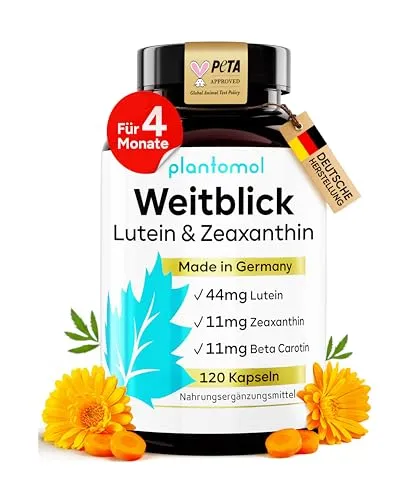 Lutein Zeaxanthin Kapseln von plantomol