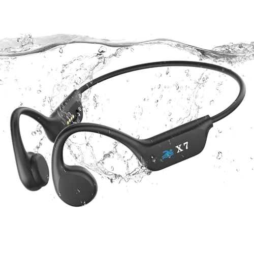 Knochenschall Kopfhörer Schwimmen IP68 mit MP3-Player von Guudsoud