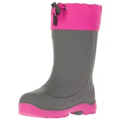 Kamik Kid's Snobuster Winterschuhe 30 | EU 30 grau/rosa - Wetterfeste Wanderschuhe für Kinder, wasserdicht und isolierend - ideal für kalte Tage. Entdecken Sie die hochwertigen Modelle von Kamik bei Bergfreunde.de!