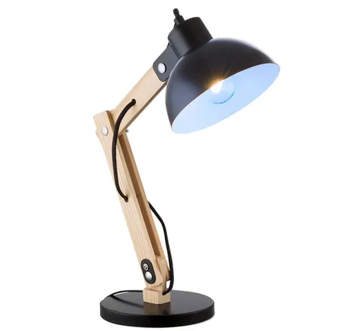 Holz Tischleuchte dimmbar Smart LED