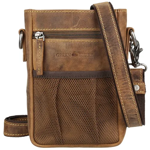 Greenburry Vintage Leckerli-Umhängetasche aus Leder - Messenger-Bags, stilvolle und langlebige Umhängetasche aus hochwertigem Leder mit vintage Charme, ideal für den Alltag.