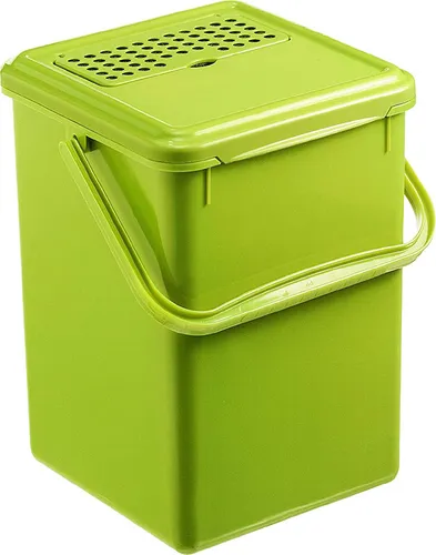 Rotho Mülleimer 1779905092 Komposteimer, grün