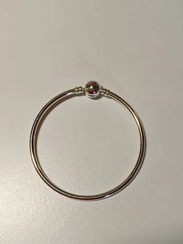 Pandora Armreif 5971319 - Eleganter Damenarmreif von Pandora, perfekt für die individuelle Gestaltung mit Charms und ein ideales Geschenk für besondere Anlässe.