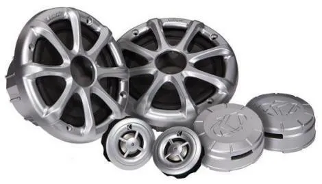 Kicker KM6250.2 | 16cm 2-Wege BOOT Lautsprecher System BOXEN | MARINE