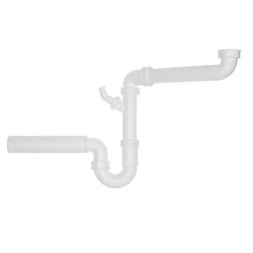 Raumspar-Röhrensiphon 1 1/2 