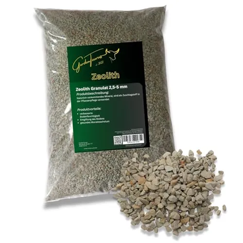Zeolith Granulat 2,5-5 mm zur Bodenverbesserung und Kreation eigener Substratmischungen