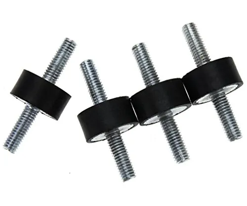 4x M6 Schwingungsdämpfer Silentblock Gummipuffer 20x10mm