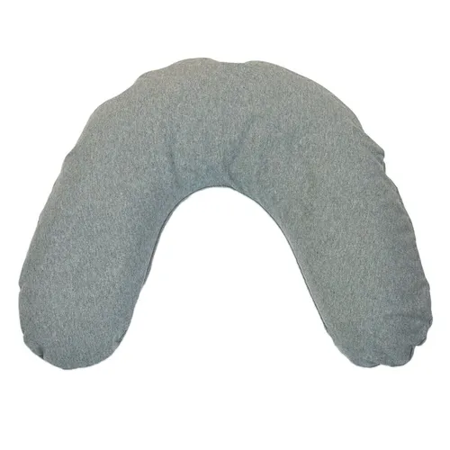 Theraline Bezug für Nackenkissen mittel Melange mittelgrau Bamboo  TOP