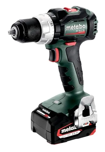 Metabo Akku-Bohrschrauber BS 18 LT BL 4.0 Ah - Akkuschrauber mit 4Ah Lithium-Ionen-Akku, kompakt und leistungsstark für präzises Arbeiten. Ideal für Heimwerker und Profis.