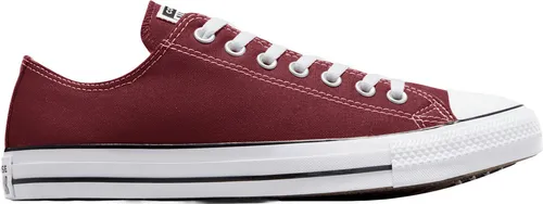 Converse Chuck Taylor All Star Ox Sneaker rot 38 EU - Sneaker in Maroon, sportlich und bequem mit verstellbarer Schnürung, ideal für lässige Looks und den Alltag.