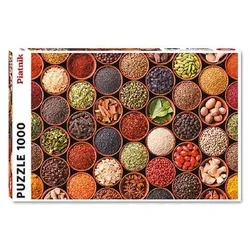 Piatnik Zubehör Vienna Puzzle: Kräuter und Gewürze - 1000 Teile, bunt und ideal für entspannende Stunden beim Puzzeln