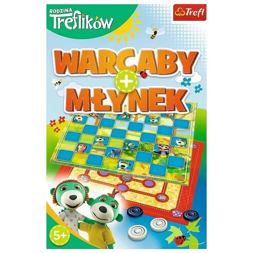 Gra Warcaby  Młynek Trefliki TREFL 01920 TREFL 5900511019209
